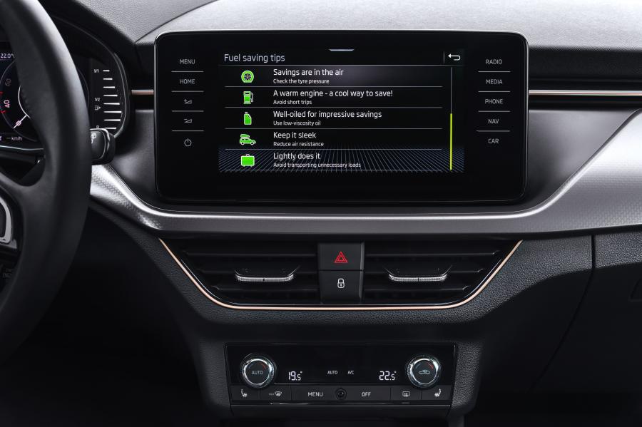 Детали интерьера Skoda Kamiq 2019 года  (WW) (фото 88 из 217)